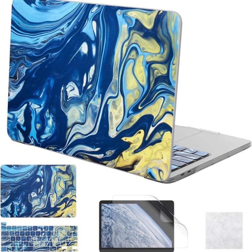 MoKo Case Compatible with MacBook Pro 13 inch 2022 2021 2020 Bundle